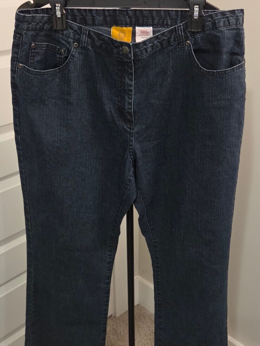 SOLD!!! Ruby Rd. Vintage Dark Wash Straight Leg Jeans Size 16